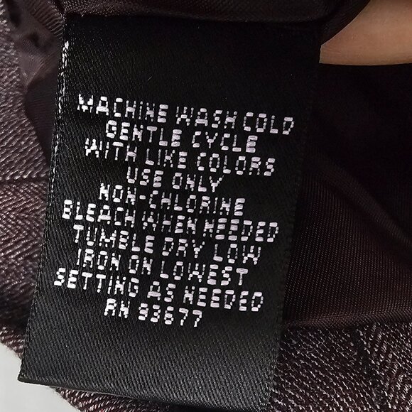 Worthington Purple Blazer Striped Peplm Office Casual Classic 10 - Picture 7 of 8